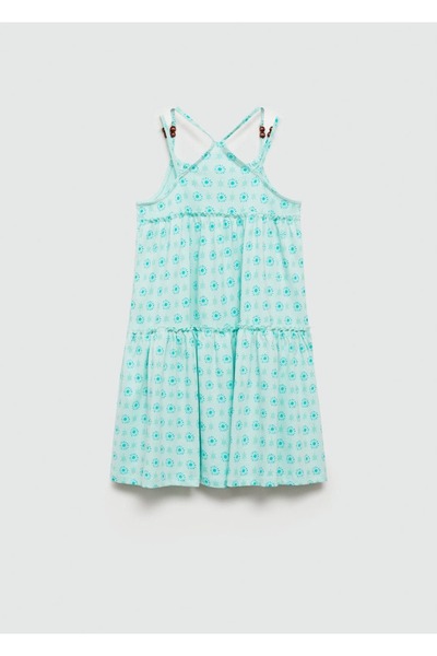 MANGO Kids Šaty s potiskem z korálků