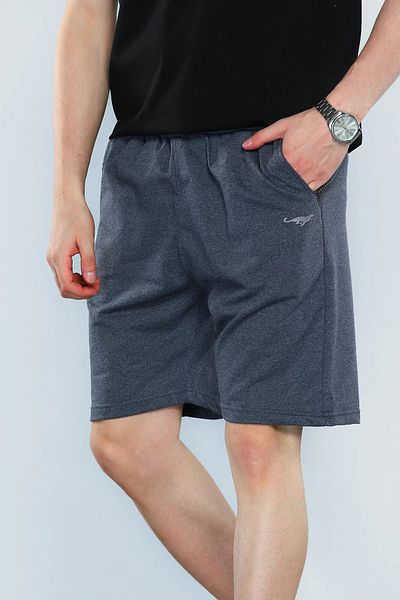 MİSHAR İTALİA Dark Gray Men's Shorts