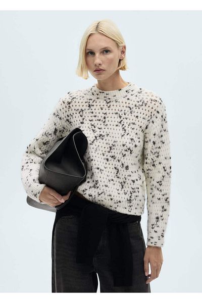 MANGO Woman Melted Knitwear Sweater