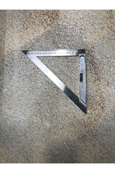 BGA Stainless Steel Ruler with Triangle 200mm Spirit Level Angle Finder Protractor Miter Ruler