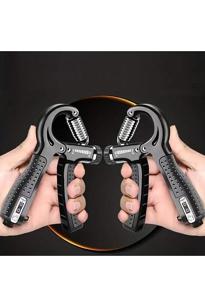 Busstier Hand and Wrist Muscle Strengthener - 5 to 60 kg Adjustable Resistance, Metered, Ergonomic Design