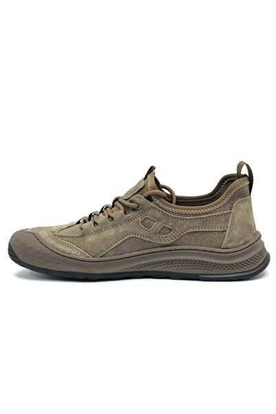 GAMELU Mova Sneakers Δερμάτινα Ανδρικά Αθλητικά Παπούτσια SAND