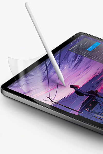 Ipad Pro 13'' 2024 M4 Compatible Chip Screen Protector Optix Papper-Sketch Series Paper Feeling Matte