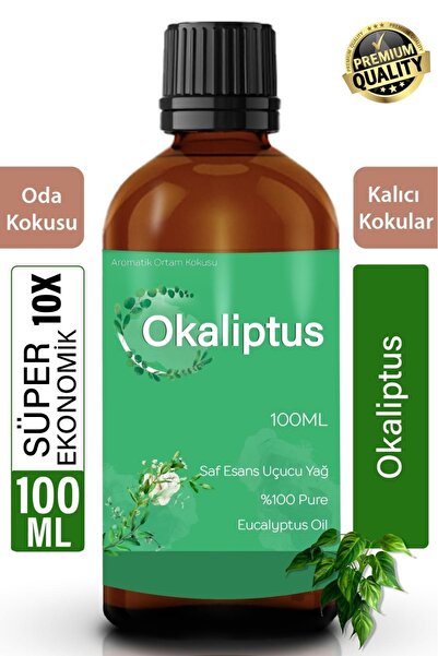 Cem Cosmetics okaliptus Esansiyel Uçucu Koku Yağı Buhurdanlık Difüzör Esansı ...