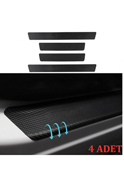 Ftmoto For Volkswagen Sharan Special Compatible Auto Door Sills Good Quality Quality Sticker Carbon 4 Pieces