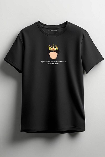 SM Satranç Medya Μπλουζάκι Unisex Prince Dizi - Το δουλειά έχει τη δύναμη που σε κρατάει