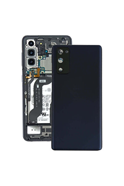 indirimplus Samsung Galaxy S20 FE (Siyah) Kamera Lens Kapaklı Arka Kapak Pil ...