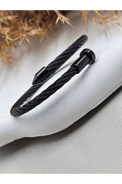 AURA 316L Steel Twist Bracelet