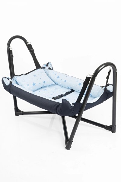 LOOVE BEBE Plüton Bebek Hamak Lacivert