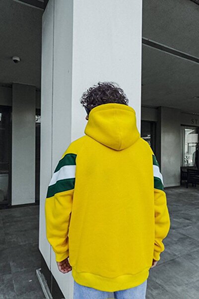 İLKCET MODA Brazil Oversize Unisex Kapüşonlu Sweatshirt