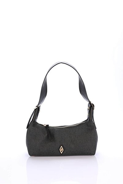 Aron Atelier Serena Siyah Kadın Omuz Çantası