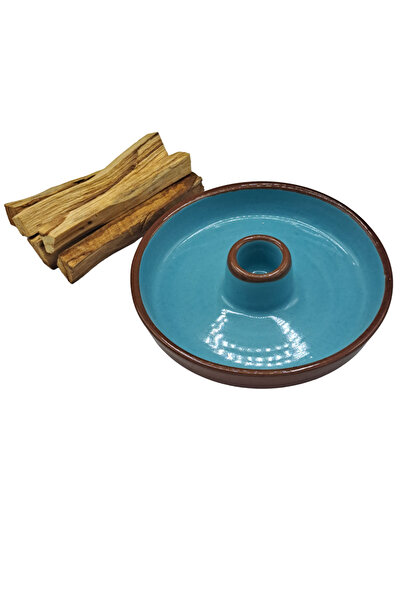 Morey El Yapımı Seramik Ağaç Tütsülük + 5 Adet Palo Santo