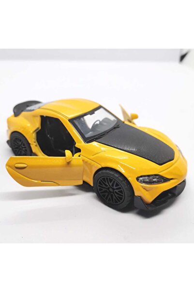 Daily Bazaar لعبة ديلي بازار دييكاست المعدنية، سيارة صفراء سحب قطرة نموذج سيا...