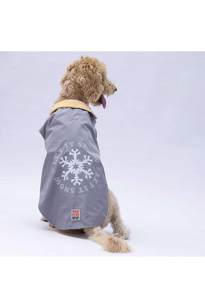 Pawstar Grey Yukon Large Breed Dog Vest Dog Outfit Dog Raincoat