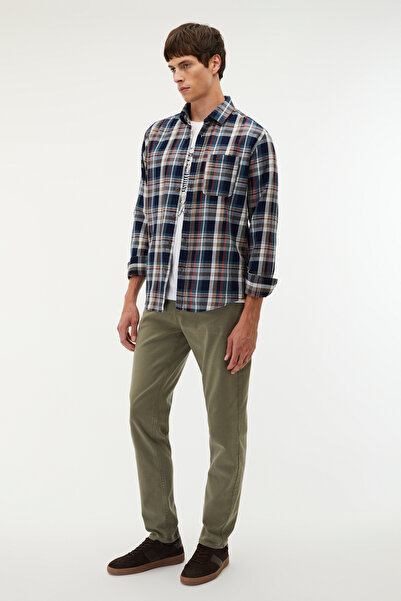 Mudo Plaid Regular Fit Long Sleeve Shirt