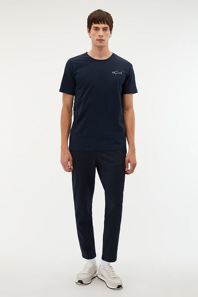 Mudo Straight Fit Elastic Waist Pants