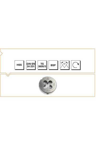 Makina Takım G1/2 Hss Pipe Screw Tap Socket - Pipe Roads Front