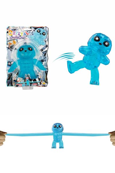 TOYFEST كريستال يوكي أزرق مرن قابل للتمدد مقاس 14 سم - قطعة واحدة
