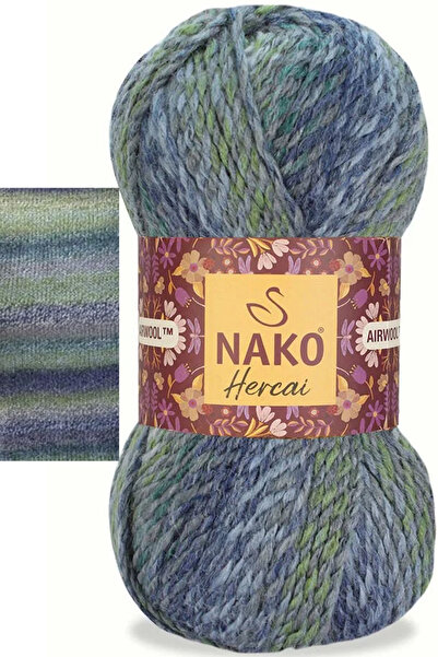 NAKO Hercai Ebruli El Örgü Ipi 28046