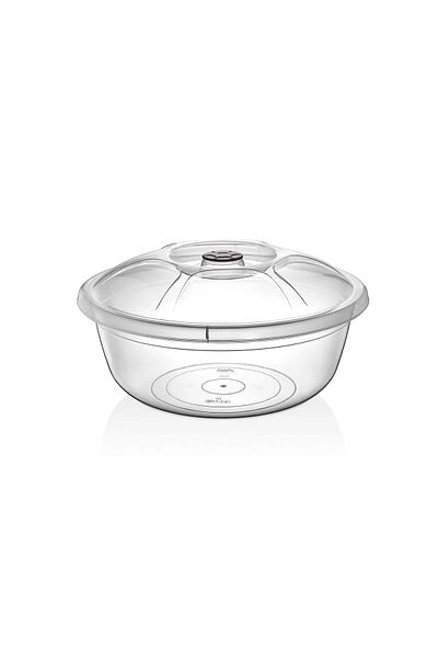Rasanet No. 3 transparent dough basin 11 lt royaleks-mrd238