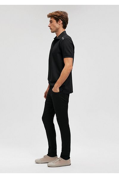 Mavi James Black Ziftt Μαύρο Jean Παντελόνι 0042421319
