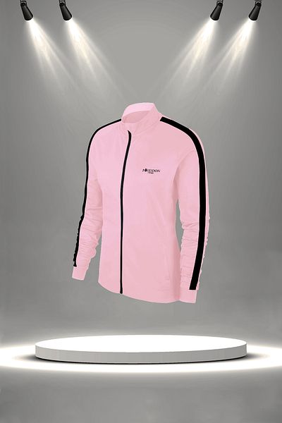 POSEIDON STORM Γυναικεία Πούδρα Special Supra Combed Cotton Fabric Σετ φόρμας γυμναστικής πεζοπορίας (S-3XL)