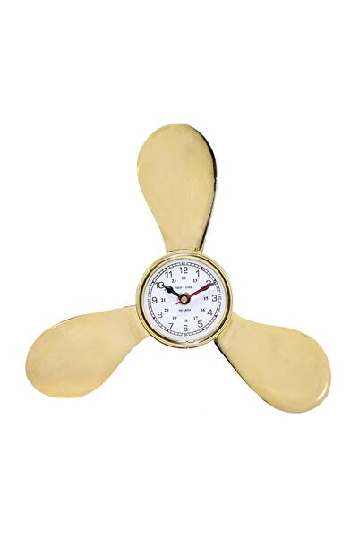 mikudesign Wall Hanging Brass Clock