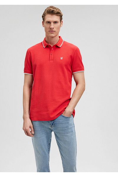 Mavi Red Polo T-Shirt - Stripe Detailed, Slim Fit, Slim Fit066039-33203