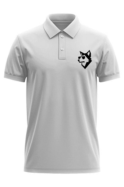 The Baski Μπλουζάκι Doberman Dog With Glasses Printed Regular Fit 100% βαμβακερό λευκό μπλουζάκι πόλο με λαιμόκοψη