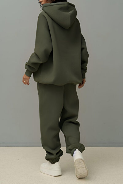 ruNadeS Γυναικείο κοστούμι πεζοπορίας με μαλακή υφή, φαρδιά εφαρμογή, ελαστικό πόδι