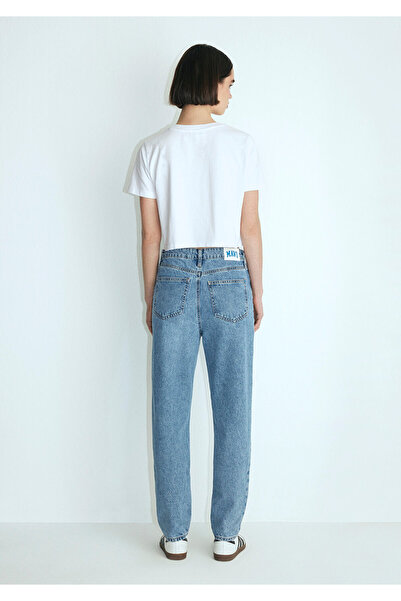 Mavi Happy College Shaded Indigo Si Jean Trousers 101453-85599