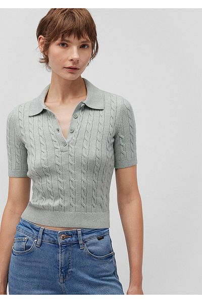 Mavi Green Polo Knitwear - Body Fitting Cut 1710328 -71464