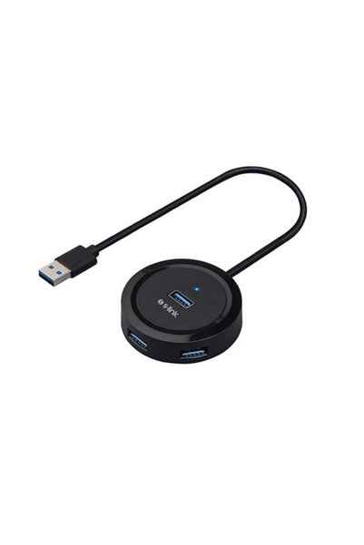 Universal S-Link Swapp Sw-U300 4 Port USB 3.0 Gray Hub