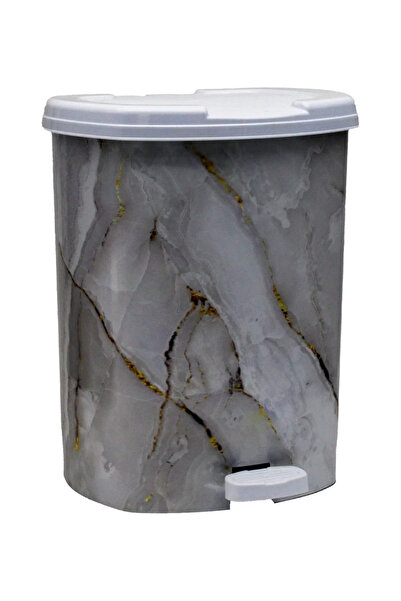 Beta Moda Hub سلة المهملات بدواسة منقوشة رقم 2 من Asude Royaleks-ASD187