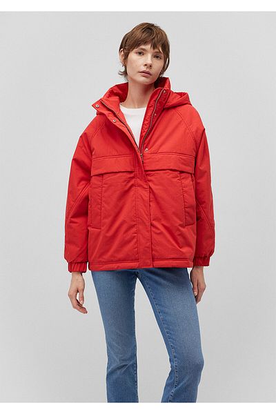 Mavi Jachetă roșie cu glugă Oversize / Wide Cut1110348-70461