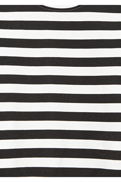 Mavi Bílá pruhovaná mikina 7s10023-84517