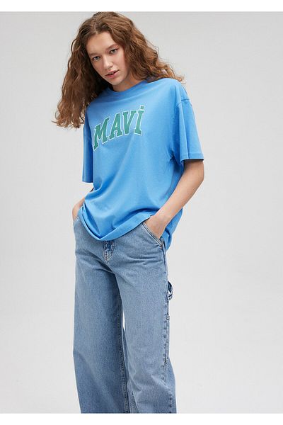Mavi Tricou Imprimat Logo Oversize / Croi Lat1600843-70858