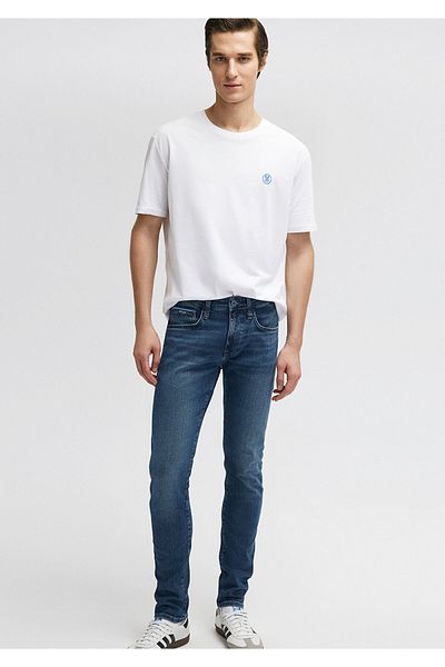 Mavi Jake Premium Jeanshose in Dunkelblau mit Schattierungen von Blau0042286530