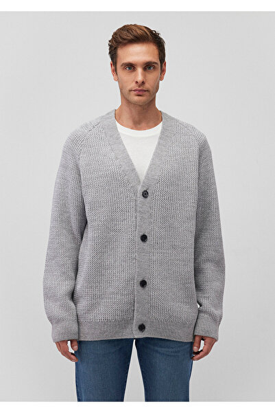 Mavi Gray Regular Fit Buttoned Cardigan - 0710218 -80196
