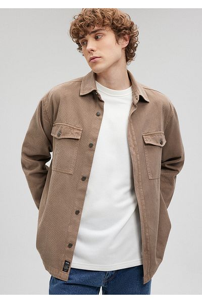Mavi Καφέ πουκάμισο κανονική εφαρμογή / Regular Fit0211019-70380