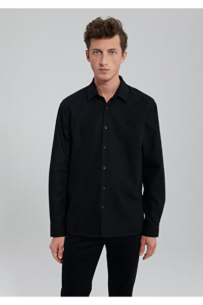 Mavi Siyah Gömlek Slim Fit / Dar Kesim 0210944-900