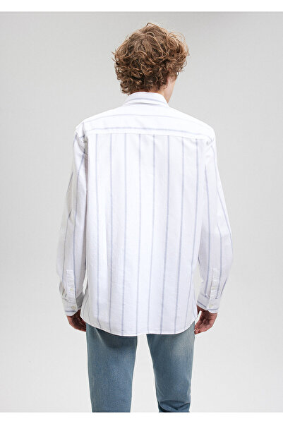 Mavi Ριγέ πουκάμισο κανονική εφαρμογή / Regular Fit0210956-70739