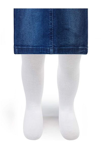 Civil Baby Baby Girl Pantyhose 0-12 Months White