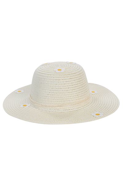 Civil Girls Girl's Hat 6-9 Years Ecru