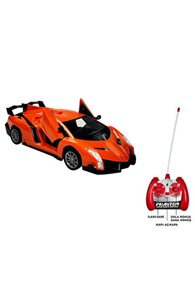 Vardem Uzaktan Kumandalı Full Fonksiyon Şarjlı 1:18 Wild Sport Kapıları Açılan Araba Turuncu