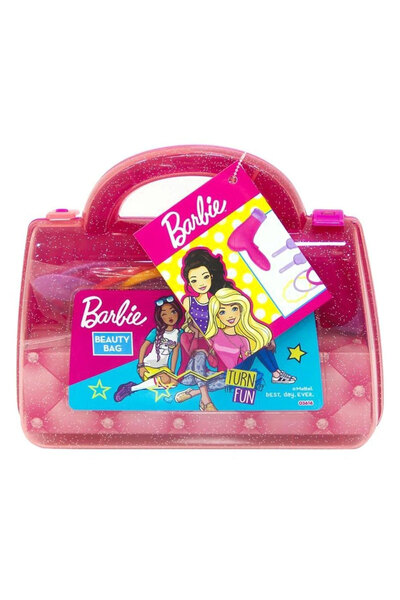 Barbie Güzellik Çantası 3 Yaş Fuşya