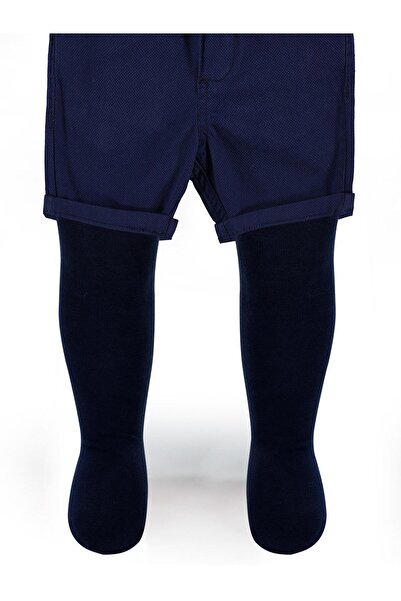 Civil Baby Erkek Bebek Külotlu Çorap 0-12 Ay Lacivert