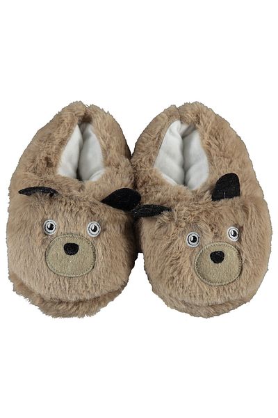 Civil Boys Boy's Slippers Size 25-29 Light Brown