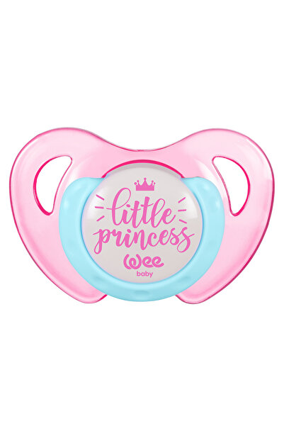 Wee Baby Desenlı Kelebek Damaklı Emzık No:1 - Pembe Standart
