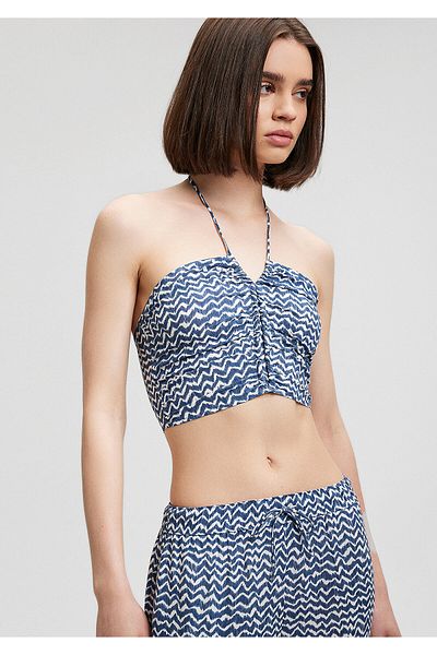 Mavi Bluza Imprimata Albastra -1210762-87004